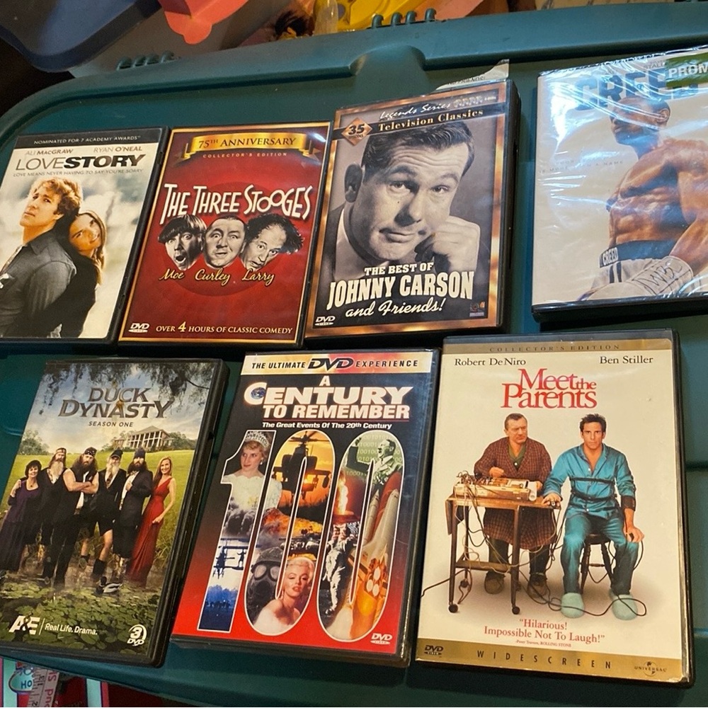 Bundle of 7 DVDs ~ Preloved and New